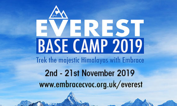 Everest base camp challenge 2019 - Embrace CVOC